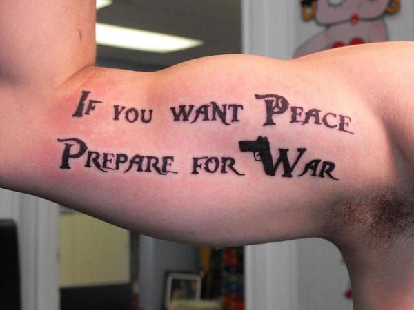If you want peace, prepare for war - Barı... 
